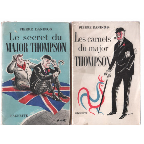 Le secret et les carnets du Major Thompson (lot de 2 livres)