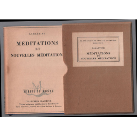 Méditations et nouvelles méditations (en coffret)