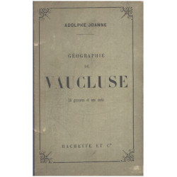 Geographie du vaucluse / 16 gravures et une carte