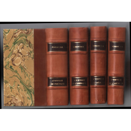 Histoire de l'amerique / complet en 4 tomes (1778 )