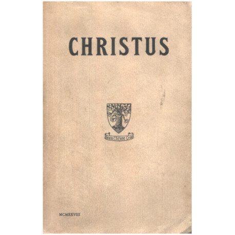 Christus / manuel d'histoire des religions