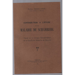 Contribution à l'étude de la maladie de Schamberg