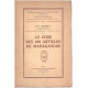 Le code des 305 articles de madagascar