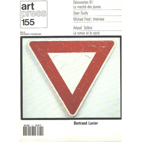 Art press n° 155 / bertrand lavier