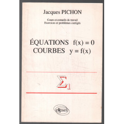 Équations f(x) 0 / courbes y f(x)