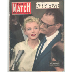 Paris match n° 378 / 7 juillet 1956 / le roman de Marilyn
