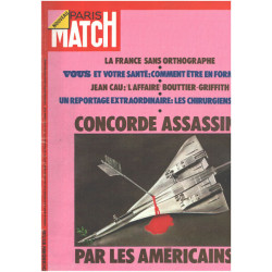 Paris match n° 1234 / 30 decembre 1972 / concorde assassiné par...