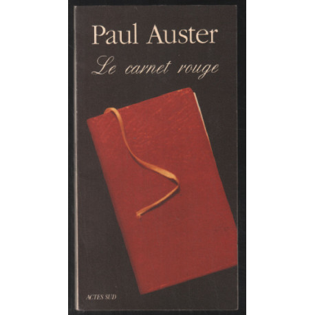 Le carnet rouge
