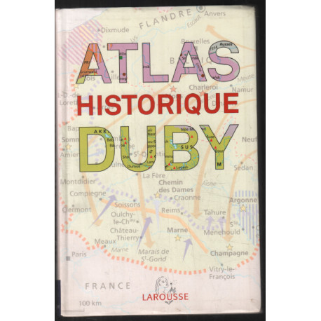 PETIT ATLAS HISTORIQUE DUBY