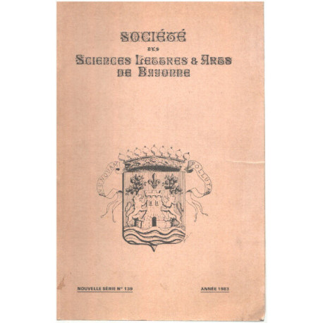 Bulletin de la societe des sciences lettres et arts de bayonne n°...