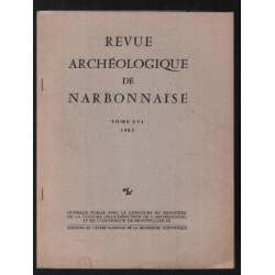 Revue archéologie de Narbonnaise (tome XVI - 1983)