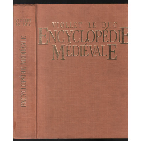 Encyclopédie médiévale ( tome 1 : Architecture ) 1335 dessins
