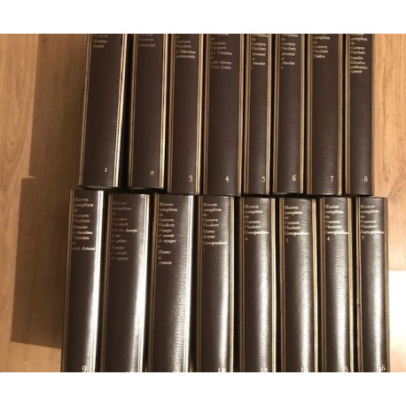 Oeuvres complètes de Gustave Flaubert (complet en 16 tomes) /...