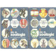 Atlas de zoologie tome 1 : Des protozoaires aux insectes, tome 2 :...