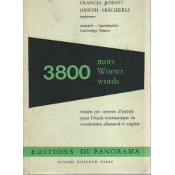 3800 mots worter words