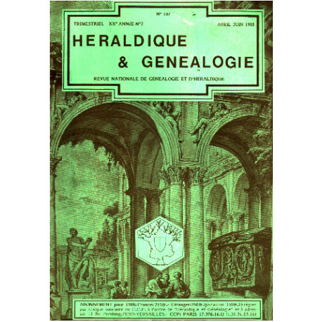 Heraldique et genealogie n° 107