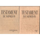 Testament de Napoléon (fac similé 1821)