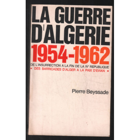 La guerre d'Algérie 1954-1961