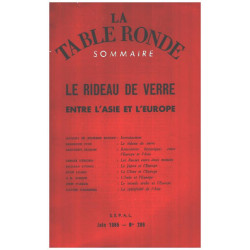 TABLE RONDE (LA) [No 209] du 01/06/1965 - LE RIDEAU DE VERRE ENTRE...