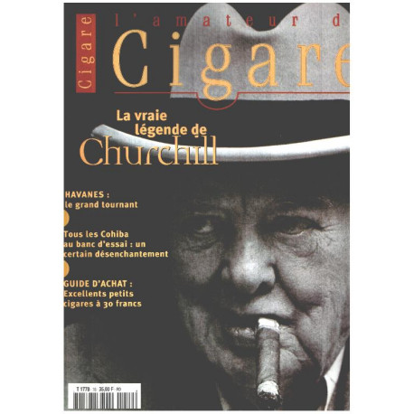Club cigare n° 16 / couverture : la vraie legende de Churchill