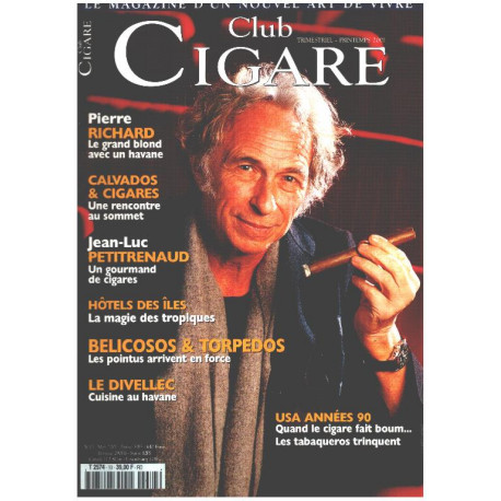 Club cigare n°13 / couverture : pierre richard
