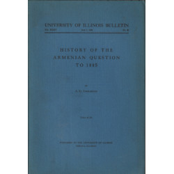 History of the armanian question to 1885