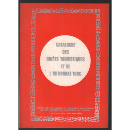 Catalogue des objets touristiques et de l'artisanat Turc (60...