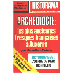 Revue historama n° archeologie : les plus anciennes fresques...