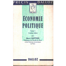 Economie politique / tome 1