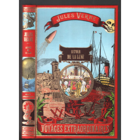 Autour de la lune (réédition avec illustrations d'origine)