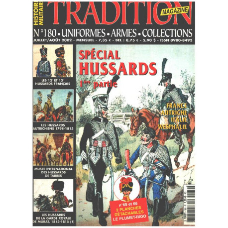 Tradition magazine n° 180 / special hussard ( 1° partie )