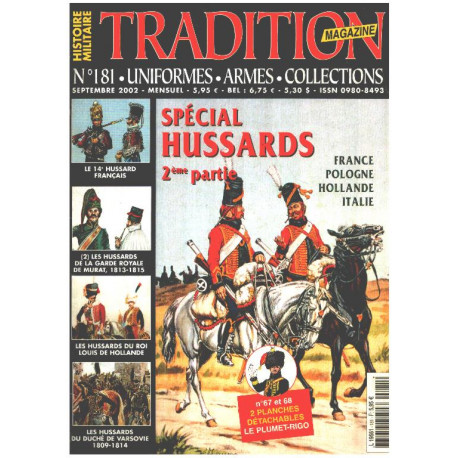 Tradition magazine n° 181 / special hussards ( 2° partie )