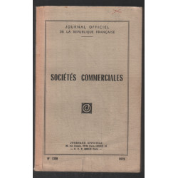 Sociétés commerciales (1972)