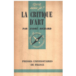 La critique d'art