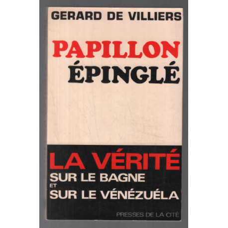 Papillon épinglé