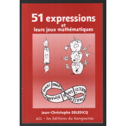 51 expressions et leurs jeux mathématiques