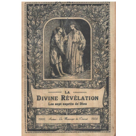 Les sept esprits de dieu tome 1 : la divine révélation