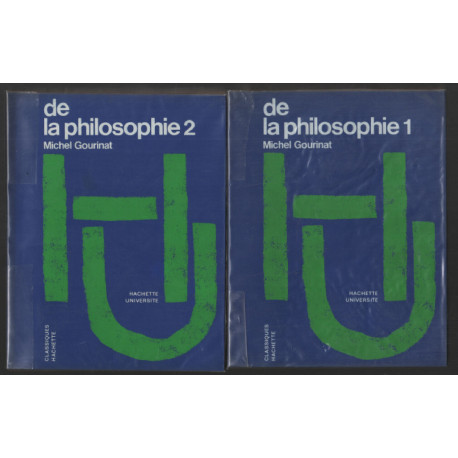 De la philosophie (complet en 2 tomes)