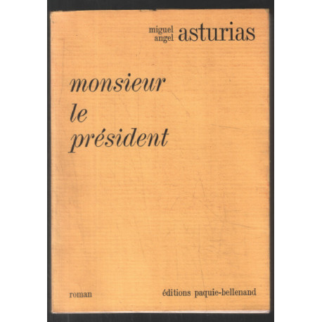 Monsieur le Président