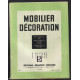 Revue mobilier et décoration mai 1939 / Jacques Adnet les...