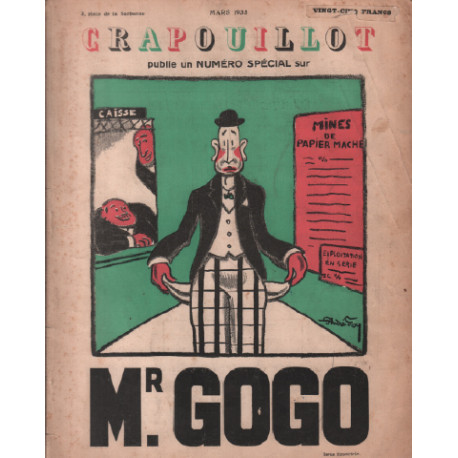 Le crapouillot n° special / mars 1935 / Mr gogo