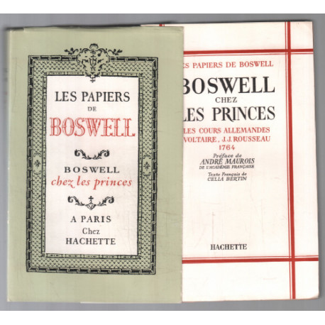 Boswell chez les Princes