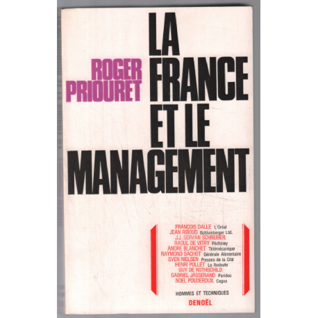 La France et le management