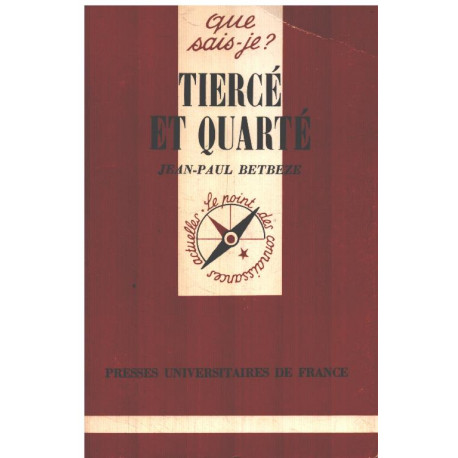 Tiercé et quarté
