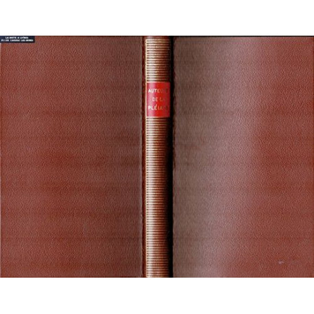 Album dictionnaire des auteurs de la pléiade