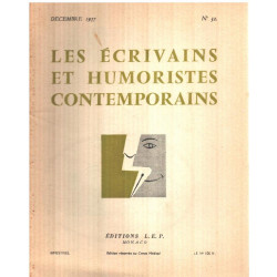 Les écrivains contemporains n° 32 / les ecrivains et humoristes...