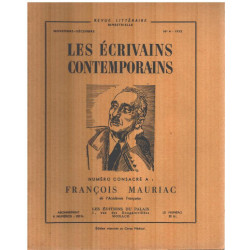 Les écrivains contemporains n° 4 / François Mauriac