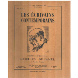 Les écrivains contemporains n° 5 / Georges duhamel