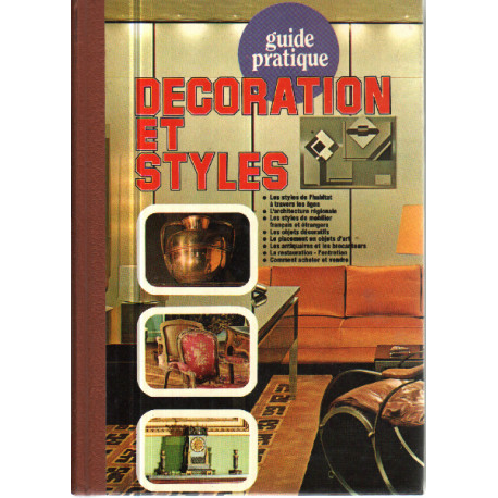 Décorations et styles : architecture habitat décoration et mobilier