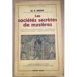 Les sociétés secrètes de mystères